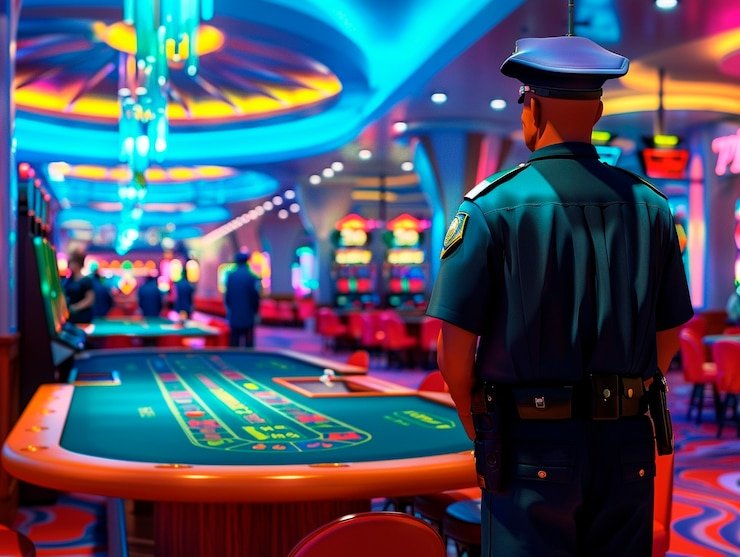 Meja blackjack dealer langsung di studio Champions League jutawan88